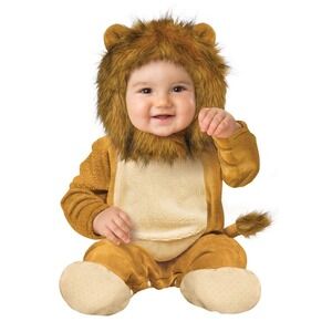 Adorable Lion Baby Costume - Brown and Cream